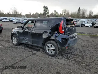 2015 Kia Soul with VIN KNDJN2A21F7215839, listed as a Copart auction lot 47073905 with 62,641 mi miles and Salvage Title. Bid and sale history available at carsss.com. Image 2.