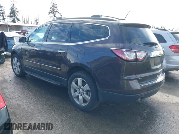 2016 Chevrolet Traverse LTZ with VIN 1GNKVJKDXGJ110887, listed as a IAAI auction lot 41981177 with 119,592 mi miles and . Bid and sale history available at DreamBid. Image 3.