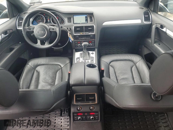 2014 Audi Q7 3.0T S line Prestige with VIN WA1DGAFE7ED008645, listed as a Copart auction lot 48963605 with 32,602 mi miles and Salvage Title. Bid and sale history available at carsss.com. Image 8.