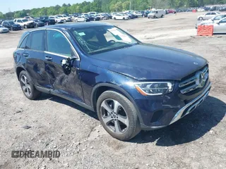 2021 Mercedes-Benz GLC with VIN W1N0G8DB5MF956513, listed as a IAAI auction lot 41979023 with 27,405 mi miles. Bid and sale history available at carsss.com. Image 1.