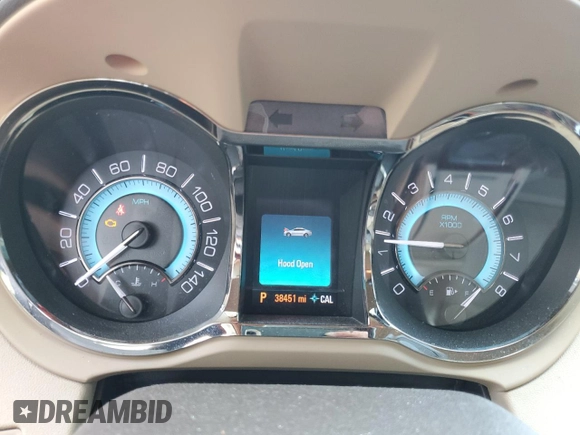 2013 Buick LaCrosse Premium 1 with VIN 1G4GF5E33DF164418, listed as a Copart auction lot 53310535 with 38,451 mi miles and Salvage title. Bid and sale history available at DreamBid. Image 9.