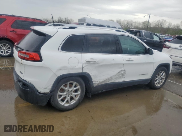 2018 Jeep Cherokee Latitude Plus with VIN 1C4PJMLX6JD500511, listed as a Copart auction lot 51661785 with 108,575 mi miles and Salvage title. Bid and sale history available at DreamBid. Image 3.