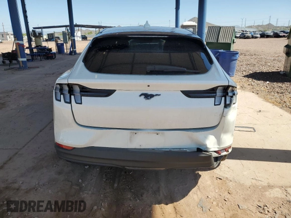 2021 Ford Mustang Mach-E Select with VIN 3FMTK1RMXMMA58666, listed as a Copart auction lot 64401675 with Not provided miles and Salvage title. Bid and sale history available at DreamBid. Image 6.