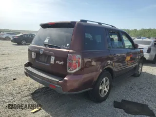 2008 Honda Pilot SE with VIN 5FNYF28388B022904, listed as a Copart auction lot 53631535 with 189,408 mi miles and Clean Title. Bid and sale history available at carsss.com. Image 3.
