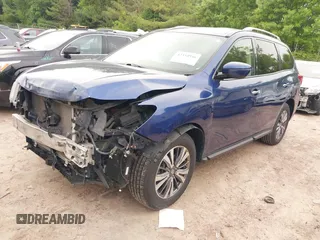 2018 Nissan Pathfinder SL with VIN 5N1DR2MM5JC642273, listed as a IAAI auction lot 42354946 with 79,797 mi miles and . Bid and sale history available at DreamBid. Image 17.