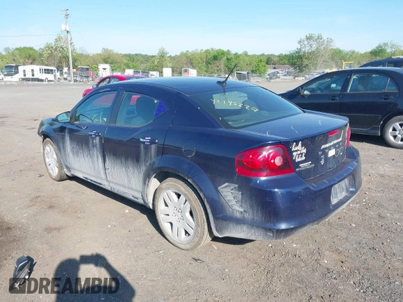 2014 Dodge Avenger SE z VIN 1C3CDZAB9EN144246, wystawiony jako IAAI lot #42145227 z przebiegiem 133 155 mil mil oraz . Historia ofert i sprzedaży dostępna na DreamBid. Obrazek 3.