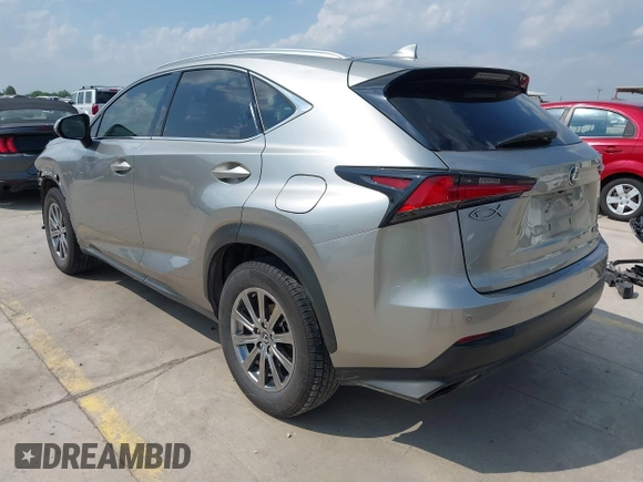 2018 Lexus NX 300 with VIN JTJBARBZ2J2171177, listed as a IAAI auction lot 42141305 with 87,012 mi miles and . Bid and sale history available at DreamBid. Image 3.