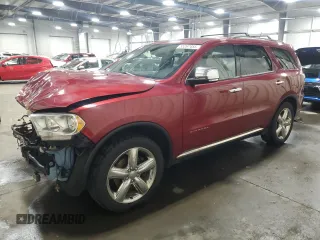 2013 Dodge Durango Citadel z VIN 1C4RDJEG3DC677586, wystawiony jako Copart lot #55267455 z przebiegiem 237 031 mil mil oraz Nie do naprawy • Non repairable. Historia ofert i sprzedaży dostępna na DreamBid. Obrazek 1.