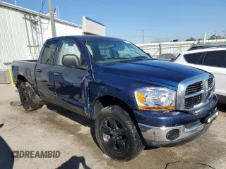 2006 Dodge 1500 ST with VIN 1D7HU18N66J228672, listed as a Copart auction lot 47645105 with 183,330 mi miles and Salvage Title. Bid and sale history available at carsss.com. Image 4.