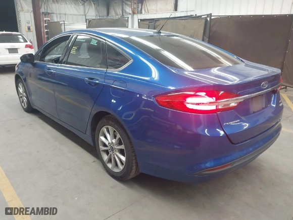 2017 Ford Fusion SE with VIN 3FA6P0HD2HR267087, listed as a IAAI auction lot 41846632 with 119,821 mi miles. Bid and sale history available at carsss.com. Image 3.