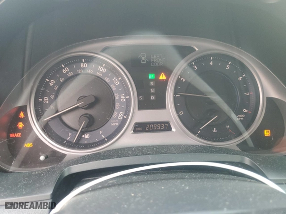 2007 Lexus IS 350 with VIN JTHBE262772010522, listed as a Copart auction lot 50506845 with 209,937 mi miles and Salvage Title. Bid and sale history available at carsss.com. Image 9.