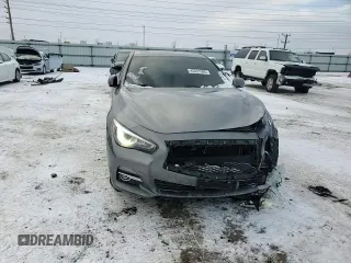 2015 Infiniti Q50 with VIN JN1BV7AR7FM420388, listed as a Copart auction lot 45231595 with 90,259 mi miles and Salvage Title. Bid and sale history available at DreamBid. Image 11.