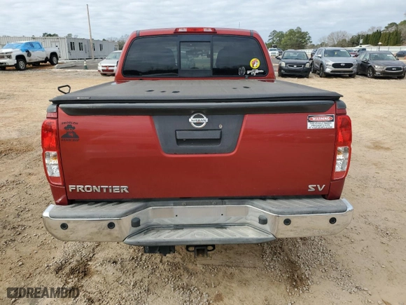 2014 Nissan Frontier SV with VIN 1N6AD0ER3EN734090, listed as a Copart auction lot 43496295 with 101,682 mi miles and Salvage Title. Bid and sale history available at carsss.com. Image 6.