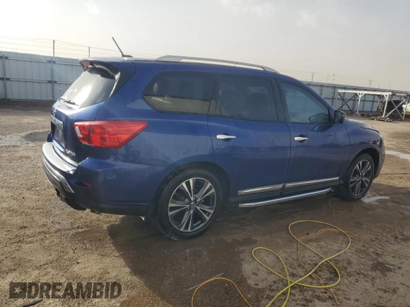 2018 Nissan Pathfinder S with VIN 5N1DR2MN8JC638436, listed as a Copart auction lot 47894555 with 120,722 mi miles and Clean Title. Bid and sale history available at carsss.com. Image 3.