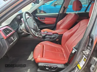 2014 BMW 3 Series 320i xDrive with VIN WBA3C3C50EF986791, listed as a Copart auction lot 62003805 with 109,556 mi miles and Salvage title. Bid and sale history available at DreamBid. Image 7.