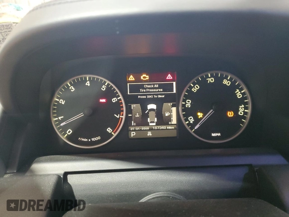 2011 Land Rover Range Rover Sport HSE Lux with VIN SALSK2D43BA270907, listed as a Copart auction lot 58852465 with 167,348 mi miles and Salvage title. Bid and sale history available at DreamBid. Image 9.