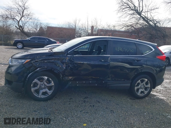 2018 Honda CR-V EX-L with VIN 7FARW2H81JE056337, listed as a IAAI auction lot 41469630 with 89,375 mi miles. Bid and sale history available at carsss.com. Image 14.
