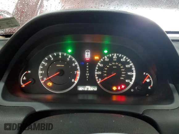 2011 Honda Accord LX with VIN 1HGCP2F38BA144867, listed as a Copart auction lot 58388065 with 130,413 mi miles and Salvage title. Bid and sale history available at DreamBid. Image 9.