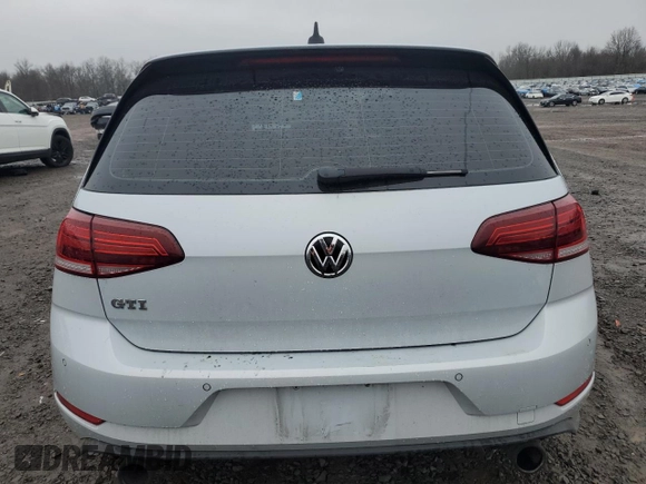 2018 Volkswagen Golf GTI S with VIN 3VW447AUXJM277279, listed as a Copart auction lot 48710874 with 48,106 mi miles. Bid and sale history available at carsss.com. Image 6.