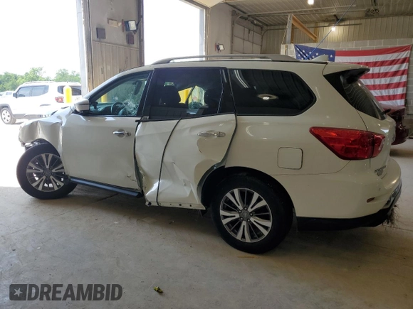 2020 Nissan Pathfinder SL with VIN 5N1DR2CN4LC611576, listed as a Copart auction lot 60475765 with Not provided miles and Salvage title. Bid and sale history available at DreamBid. Image 2.