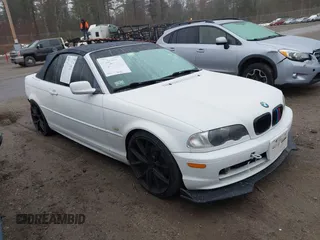 2003 BMW 3 Series 325Ci with VIN WBABS33453JY44047, listed as a IAAI auction lot 41050950 with 94,759 mi miles. Bid and sale history available at carsss.com. Image 1.