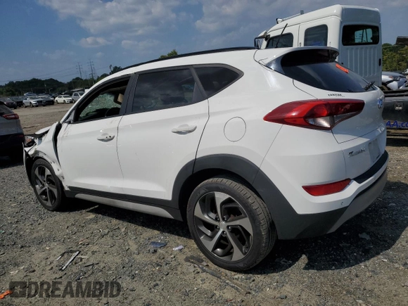 2017 Hyundai Tucson Value with VIN KM8J3CA25HU575174, listed as a Copart auction lot 69188484 with 112,187 mi miles and Salvage Title. Bid and sale history available at carsss.com. Image 2.