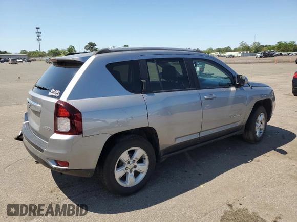 2017 Jeep Compass High Altitude with VIN 1C4NJCEA0HD147820, listed as a Copart auction lot 58565245 with 120,197 mi miles and Salvage title. Bid and sale history available at DreamBid. Image 3.