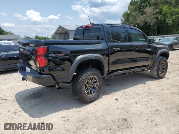 2024 Chevrolet Colorado 4WD ZR2 with VIN 1GCPTFEK5R1296420, listed as a Copart auction lot 59356335 with 4,622 mi miles and Salvage title. Bid and sale history available at DreamBid. Image 3.