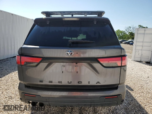 2023 Toyota Sequoia SR5 with VIN 7SVAAABA6PX012304, listed as a Copart auction lot 52148654 with 12,159 mi miles and Salvage Title. Bid and sale history available at carsss.com. Image 6.