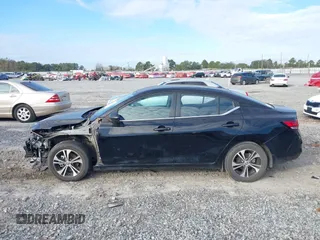 2022 Nissan Sentra SV with VIN 3N1AB8CV8NY299323, listed as a IAAI auction lot 40790960 with 33,560 mi miles and . Bid and sale history available at DreamBid. Image 14.