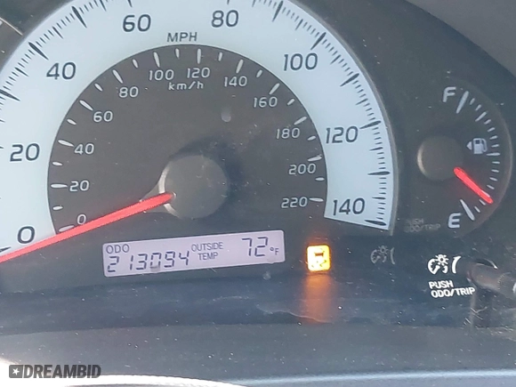 2010 Toyota Camry with VIN 4T1BF3EK9AU016349, listed as a IAAI auction lot 41999802 with 213,094 mi miles. Bid and sale history available at carsss.com. Image 16.