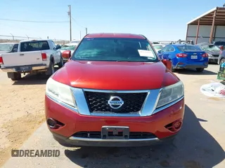 2013 Nissan Pathfinder SV with VIN 5N1AR2MN0DC604756, listed as a IAAI auction lot 41743941 with 87,143 mi miles. Bid and sale history available at carsss.com. Image 12.