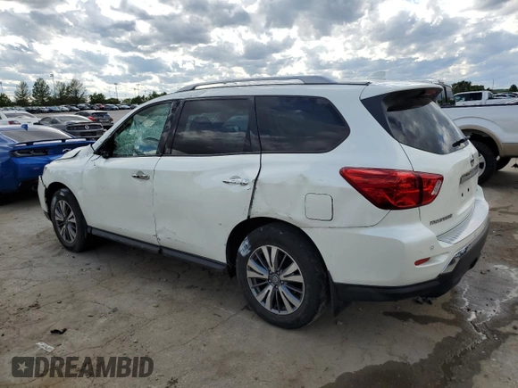 2020 Nissan Pathfinder SV with VIN 5N1DR2BN3LC623039, listed as a Copart auction lot 58054035 with 35,798 mi miles and Salvage title. Bid and sale history available at DreamBid. Image 2.