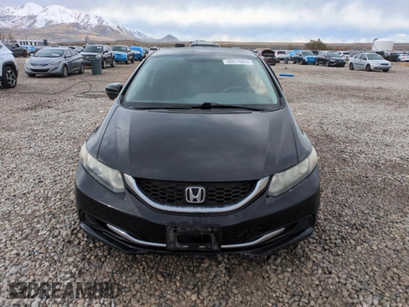 2015 Honda Civic Sedan SE with VIN 19XFB2F73FE119312, listed as a Copart auction lot 80914864 with 200,105 mi miles and Salvage Title. Bid and sale history available at carsss.com. Image 5.
