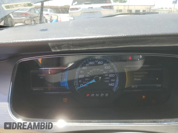 2014 Ford Taurus SEL z VIN 1FAHP2E81EG127398, wystawiony jako Copart lot #56666105 z przebiegiem 96 693 mil mil oraz Szkoda całkowita • Salvage title. Historia ofert i sprzedaży dostępna na DreamBid. Obrazek 9.