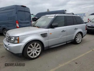 2006 Land Rover Range Rover Sport SC with VIN SALSH23476A949309, listed as a Copart auction lot 43165375 with 185,802 mi miles and Clean Title. Bid and sale history available at carsss.com. Image 1.