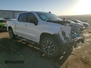 2021 Chevrolet Silverado 1500 RST with VIN 3GCUYEEL0MG402693, listed as a Copart auction lot 52618755 with 58,666 mi miles and Salvage Title. Bid and sale history available at carsss.com. Image 14.