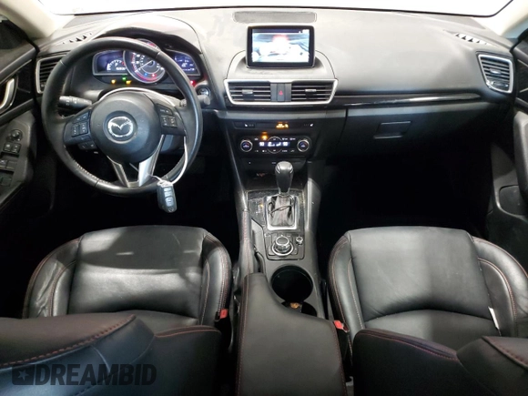 2016 Mazda 3 i Grand Touring with VIN 3MZBM1X75GM270335, listed as a Copart auction lot 89180945 with 102,836 mi miles and Salvage title. Bid and sale history available at DreamBid. Image 8.