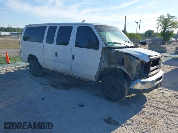 2010 Ford Econoline Passenger XL with VIN 1FBNE3BL9ADA86181, listed as a IAAI auction lot 41892206 with 240,310 mi miles and . Bid and sale history available at DreamBid. Image 1.