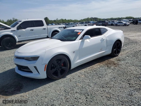 2017 Chevrolet Camaro 1LT with VIN 1G1FA1RS3H0113589, listed as a Copart auction lot 52671875 with 185,260 mi miles and Salvage Title. Bid and sale history available at carsss.com. Image 1.