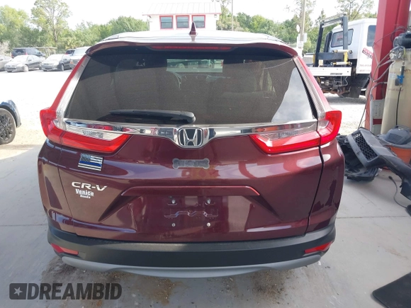 2017 Honda CR-V EX with VIN 7FARW1H55HE020645, listed as a IAAI auction lot 42111202 with 51,445 mi miles. Bid and sale history available at carsss.com. Image 16.
