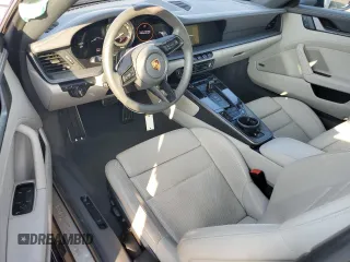 2022 Porsche 911 Carrera with VIN WP0AA2A99NS205256, listed as a Copart auction lot 43082515 with 21,682 mi miles and Salvage Title. Bid and sale history available at carsss.com. Image 8.