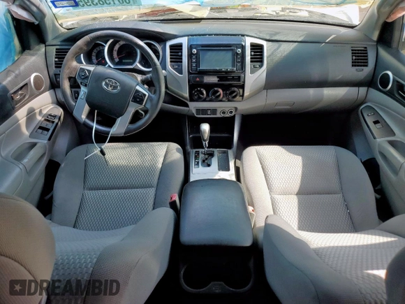 2015 Toyota Tacoma PreRunner with VIN 5TFJU4GN5FX066139, listed as a Copart auction lot 60158395 with 125,803 mi miles and Salvage title. Bid and sale history available at DreamBid. Image 8.