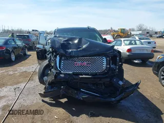 2017 GMC Yukon Denali with VIN 1GKS2CKJ0HR185365, listed as a IAAI auction lot 41856187 with 107,641 mi miles. Bid and sale history available at carsss.com. Image 11.