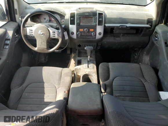 2017 Nissan Frontier Pro-4X with VIN 1N6DD0EV4HN754380, listed as a Copart auction lot 58810955 with 95,325 mi miles and Salvage title. Bid and sale history available at DreamBid. Image 8.
