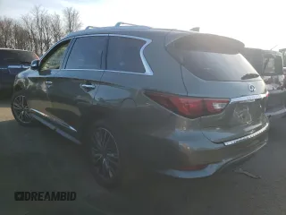 2017 Infiniti QX60 with VIN 5N1DL0MM6HC513197, listed as a Copart auction lot 48238615 with 101,015 mi miles and Salvage Title. Bid and sale history available at DreamBid. Image 2.