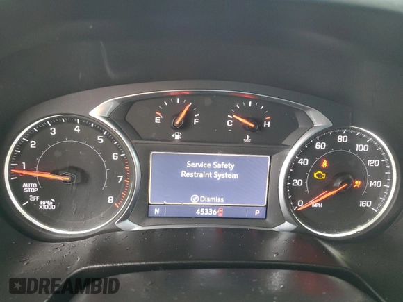 2022 Chevrolet Blazer LT with VIN 3GNKBJR48NS147768, listed as a Copart auction lot 43224285 with 45,336 mi miles and Salvage title. Bid and sale history available at DreamBid. Image 9.