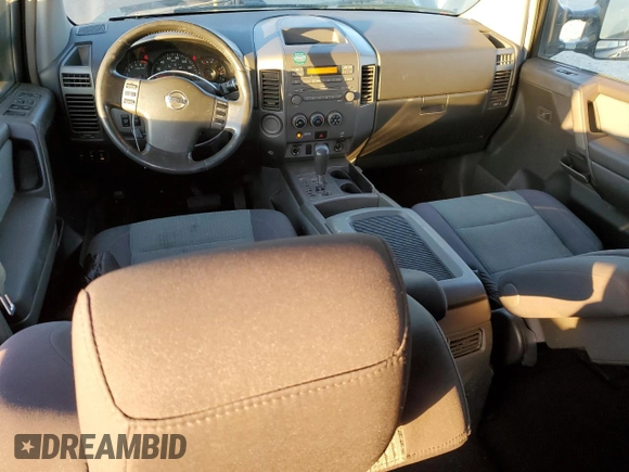 2005 Nissan Titan XE with VIN 1N6AA07AX5N541029, listed as a Copart auction lot 42876525 with 136,543 mi miles and Salvage Title. Bid and sale history available at DreamBid. Image 8.