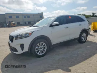 2019 Kia Sorento LX with VIN 5XYPG4A57KG440905, listed as a Copart auction lot 60620115 with 181,502 mi miles and Salvage title. Bid and sale history available at DreamBid. Image 1.