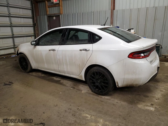 2014 Dodge Dart Limited with VIN 1C3CDFCBXED867167, listed as a Copart auction lot 46262885 with 0 mi miles and Salvage Title. Bid and sale history available at carsss.com. Image 2.